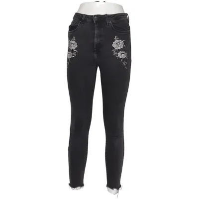 Jean (Gris) de Forever 21 Coton, Polyuréthane