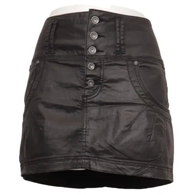Jeansnederdel (Sk Floor) fra Il Dolce Bomuld, Elastan, Polyester