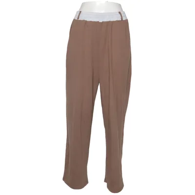 Sweatpants (Brown) from Dazy Cotton, Polyester