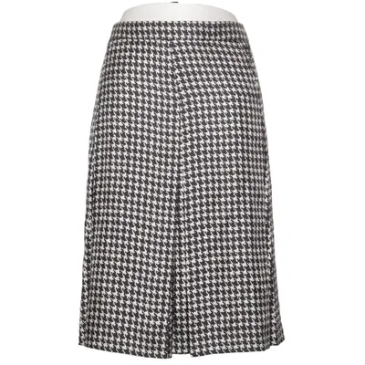Rok (Zwart, Wit) van Yves Saint Laurent Zijde