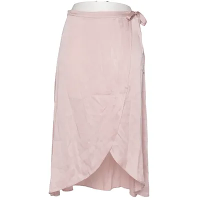 Slå om-nederdel (Beige) fra Lilysilk Silke