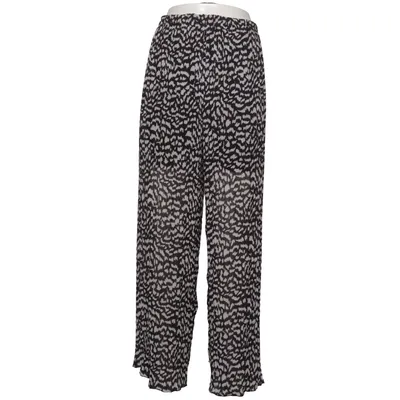 Pantalon patte d'éléphant (Noir, Blanc) de Hailys Élasthane, Polyester