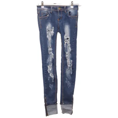 Jeans (Blå) från Miss RJ Bomull, Elastan, Polyester