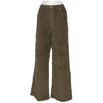 Corduroy pants (Green) from ONLY Blue Denim Cotton, Elastane