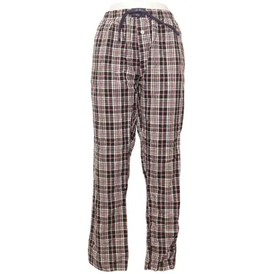 Pyjamahose (Schwarz, Weiß, Rot) von Harvey Miller Baumwolle