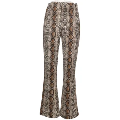Palazzo pants (Brown, Multicolored) from IVIVI Elastane, Polyester