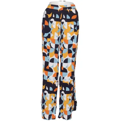 Palazzo pants (Blue, Orange, White, Multicolored) from Ulla Popken Viscose