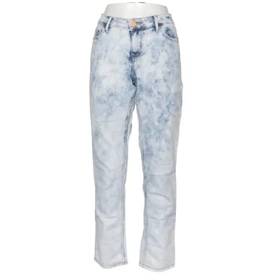 Spijkerbroek (Blauw, Wit, Meerkleurig) van Janina Denim Katoen, Elastaan, Polyester