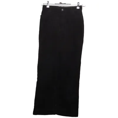 Corduroy pants (Black) from Monki Cotton, Elastane