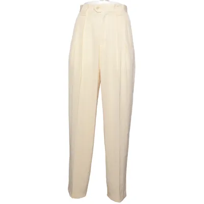 Palazzo pants (Yellow) from InWear Acetate, Polyester