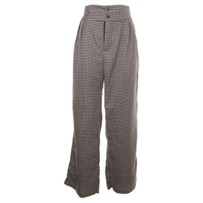Palazzo broek (Bruin, Wit, Meerkleurig) van Cider Elastaan, Polyester