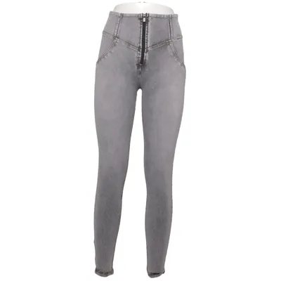 Jeans (Grå) från Freddy Bomull, Elastan