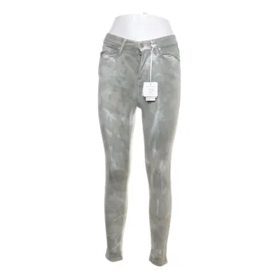 Jeans (Green, White) from Jean Louis Francois Cotton, Elastane, Viscose