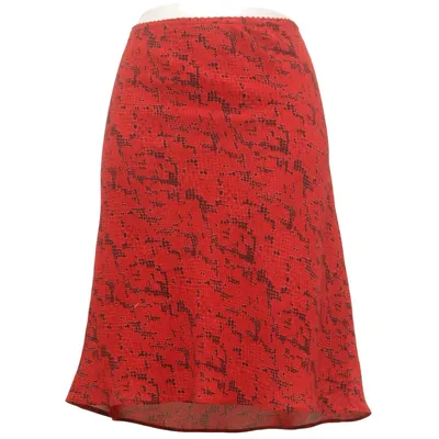 Jupe (Rouge, Noir) de New York & Company Polyester