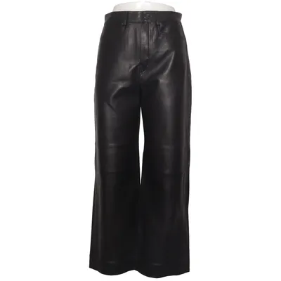 Läderbyxor (Svart) från Proenza Schouler White Label Skinn, Polyester, Viskos