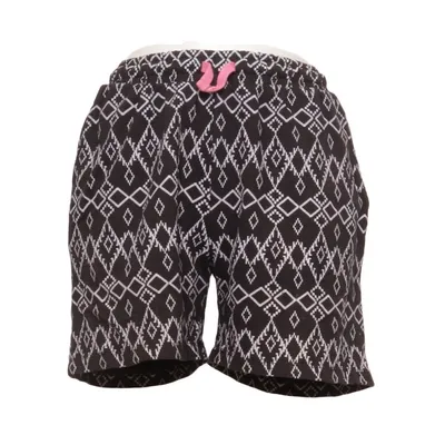 Trainingsshorts (Zwart, Wit) van Toptex Katoen, Polyester