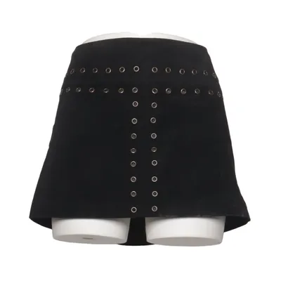 Kjol (Svart) från Forever 21 Skinn, Polyester