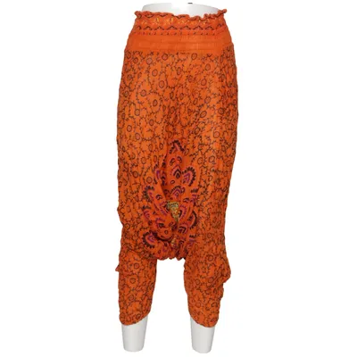 Harem pants (Orange, Multicolored) from Red Chili Viscose
