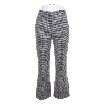 Suit pants (Black, White) from Zara Woman