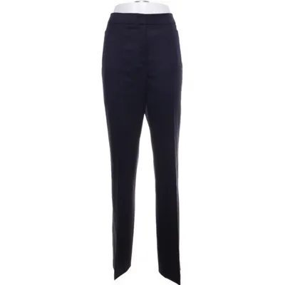 Kostuumbroek (Blauw) van Dorothee Schumacher Elastaan, Wol