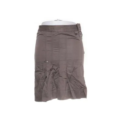 Jupe (Gris) de Diesel Coton, Viscose