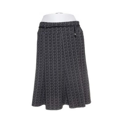 Skirt (Black, White) from Estelle Jolie Acetate, Elastane, Polyester, Viscose