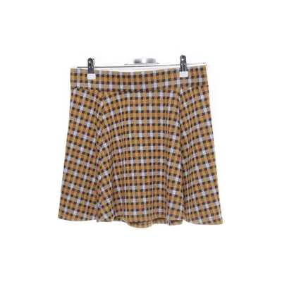 Jupe (Jaune, Blanc, Marron) de Ckh Élasthane, Polyester, Viscose