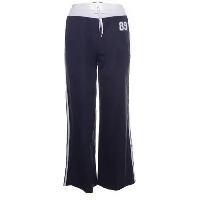 Träningsbyxor (Blå, Vit) Elastan, Polyester