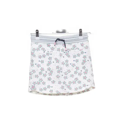 Kjol (Vit, Flerfärgad) från Hema Bomull, Elastan