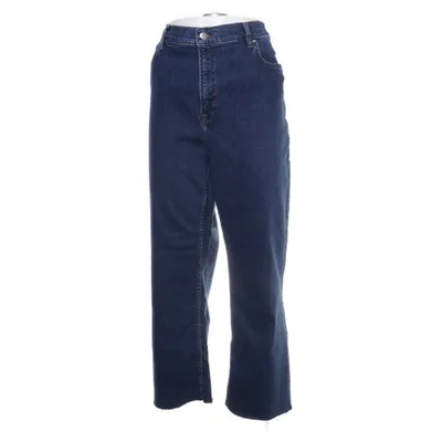 Jeans (Blå) från Mango Bomull, Elastan