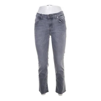 Spijkerbroek (Grijs) van 7 for All Mankind Katoen, Modal