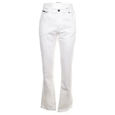 Jeans (Vit) från Emilio Bomull, Elastan