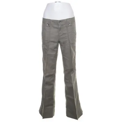 Chinos (Green) from Banana Republic Cotton, Linen