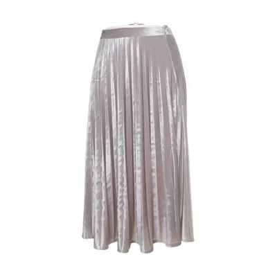 Kjol (Silverfärgad) från Missguided Tall Elastan, Polyester
