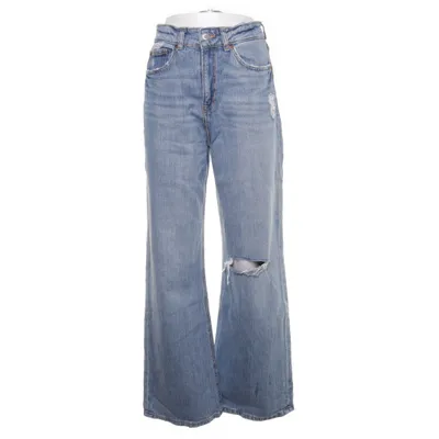 Jeans (Blå) från H&M Bomull, Elastan