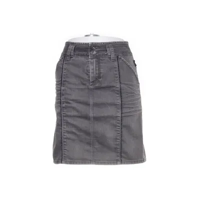 Jupe en jean (Gris) de Il Dolce Coton, Élasthane