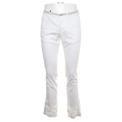 Chinos (Vit) från Mason's Bomull, Elastan