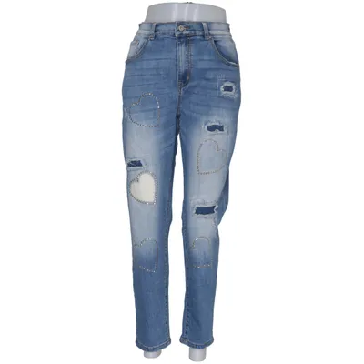 Jeans (Blå) fra Cat & Co Bomuld, Elastan, Polyester, Viscose