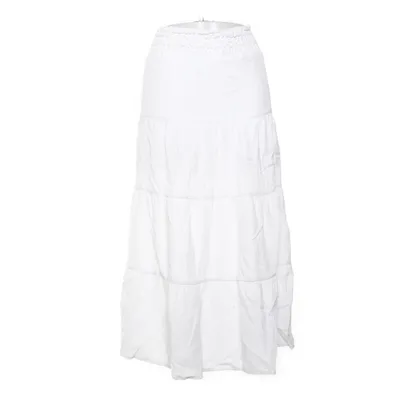 Maxi rok (Wit) van H&M Viscose, Polyamide, Polyester