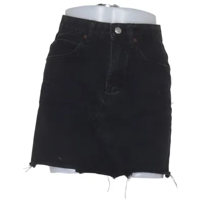 Denim skirt (Black) from Zafsi Blings