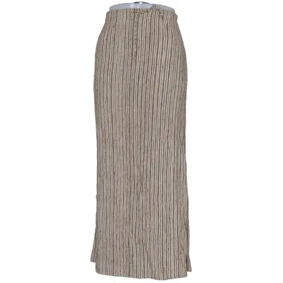 Maxi nederdel (Beige, Brun) fra Our Legacy Silke