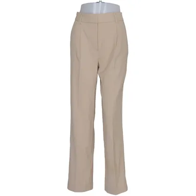 Kostuumbroek (Beige) van Yaya Elastaan, Polyester, Viscose