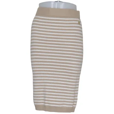 Kjol (Beige, Vit) från Pernilla Wahlgren Design Polyamid, Viskos
