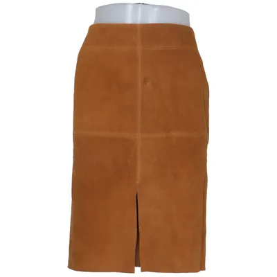 Läderkjol (Brun) från Selected Femme Skinn