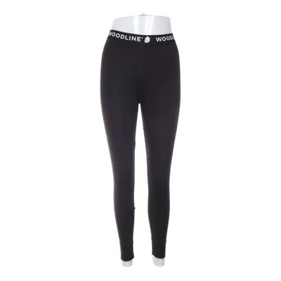Legging (Noir) de Woodline Bambou, Élasthane, Viscose