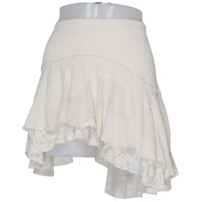 Kjol (Beige) från Urban Outfitters Elastan, Polyester