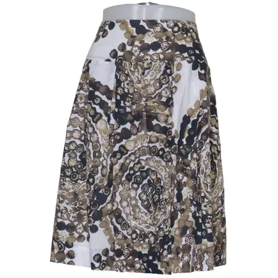 Jupe (Blanc, Noir, Marron) de Prêt Acétate, Coton
