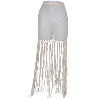 Strandkjol (Beige) från H&M Bomull