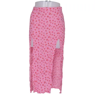 Jupe de plage (DISTWK/MIDI SLIT SKIRT) de Distrikt Nørrebro Viscose