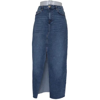 Jupe en jean (Bleu) de Pieces Élasthane, Coton recyclé